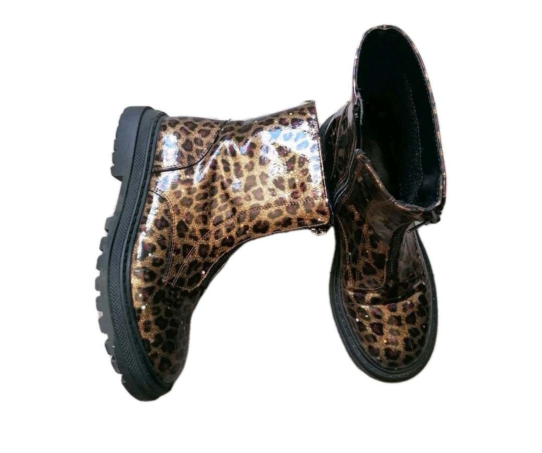 Girls Next black mix boot UK 3