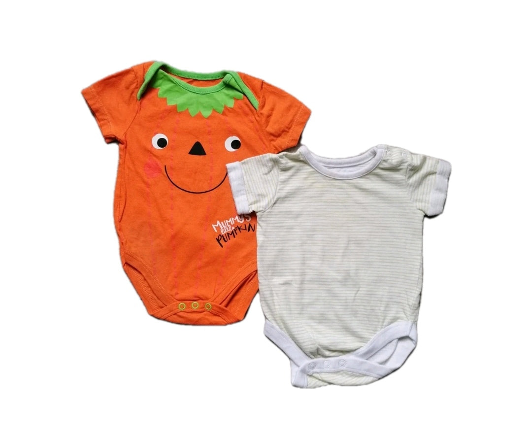 Baby boy bodysuit selection bundle 0-6m