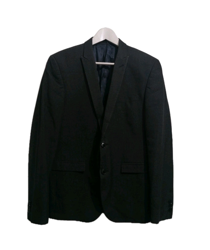 Men Next grey blazer skinny fit jacket 40R