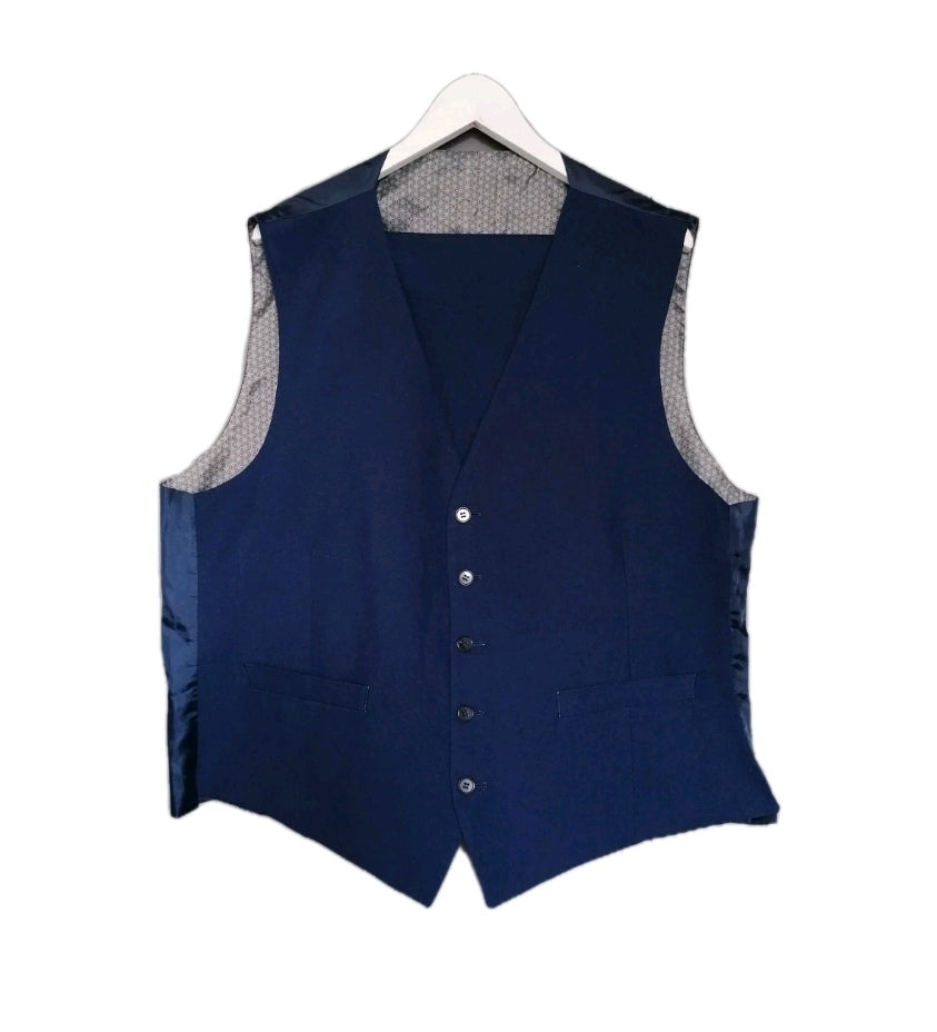 Men blue 2 piece suit 48R/38R