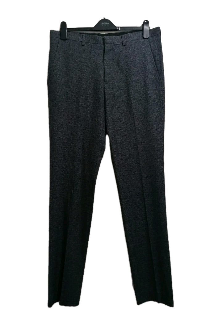 Men Burton grey skinny fit suit 40L/34XL