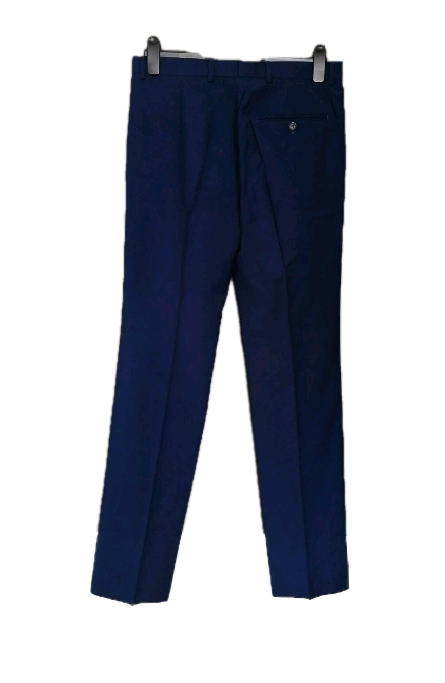 Men navy blue 2 piece slim fit suit 38L/32L