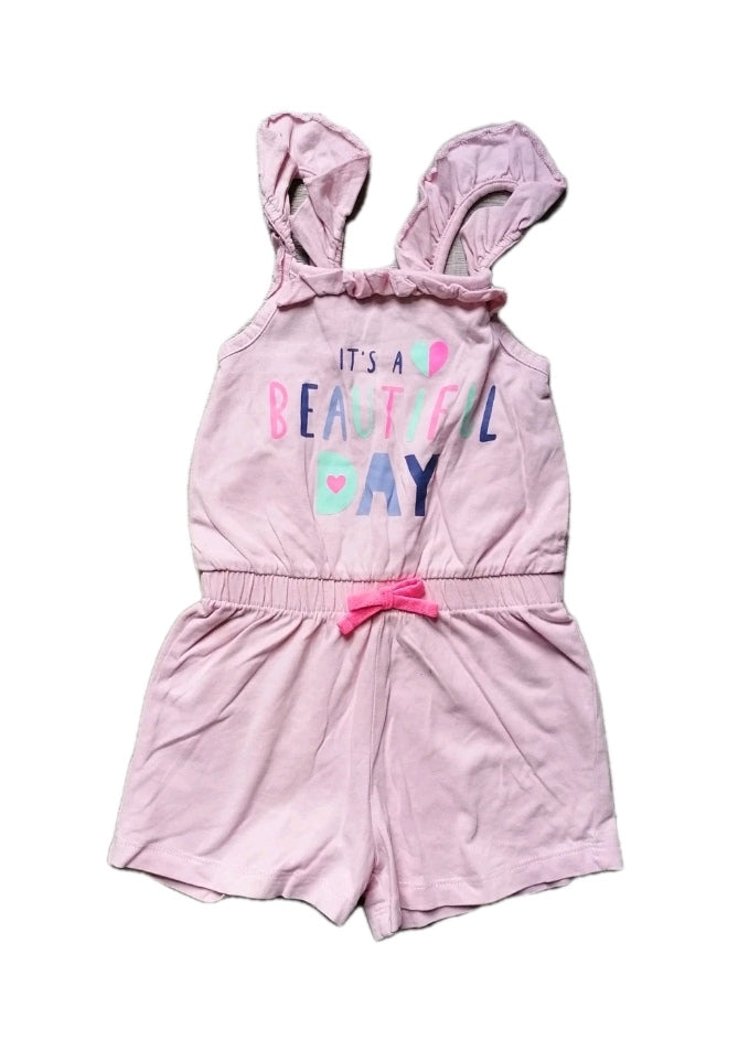 Girls pink jumpsuit 2-3 years