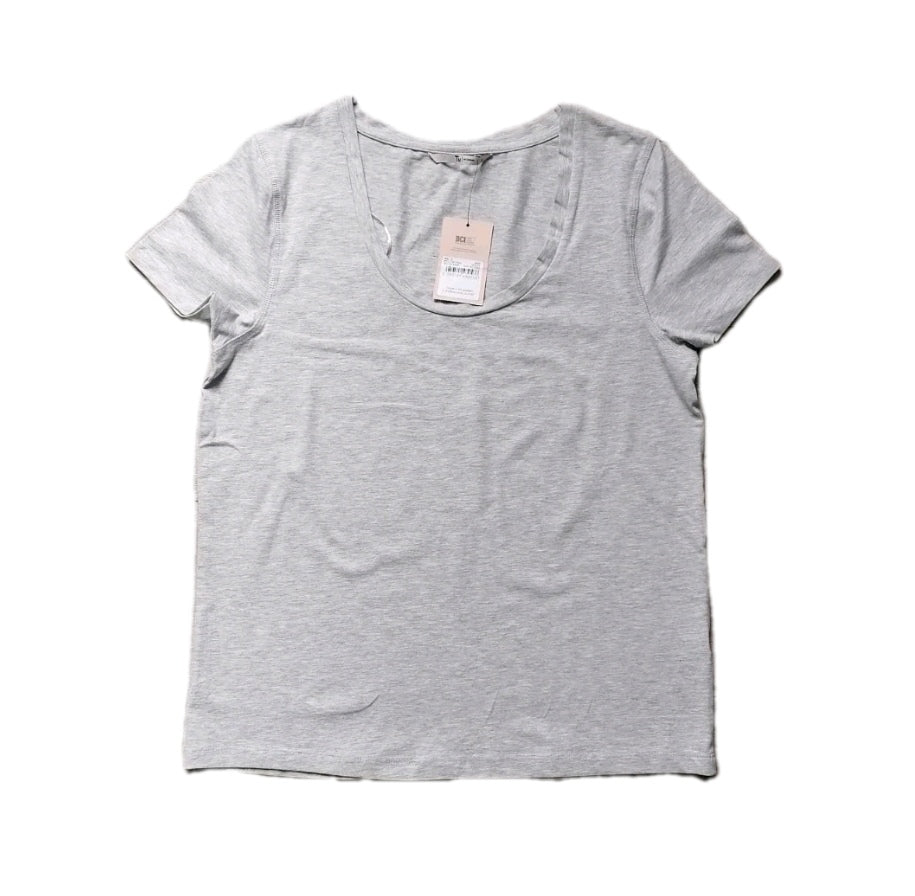 Ladies grey t-shirt top UK 12