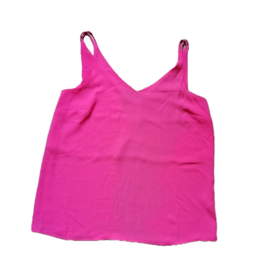 Ladies pink sleeveless blouse op UK 10