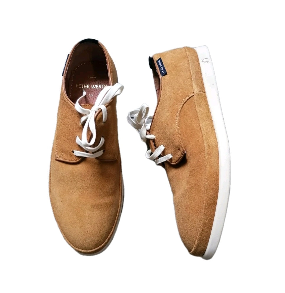 Men tan lace up casual shoe UK 7