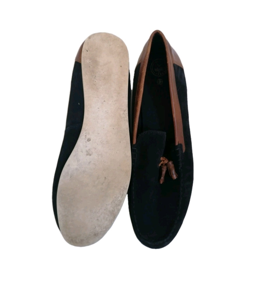 Man Next navy blue loafers shoe UK 12
