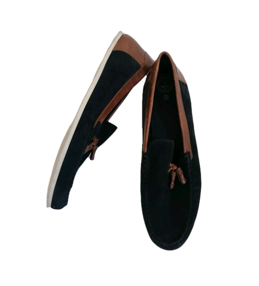 Man Next navy blue loafers shoe UK 12