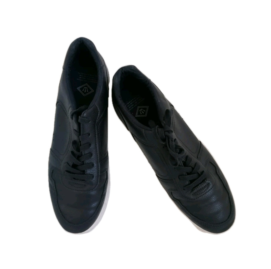Men Next navy lace up trainers UK 10