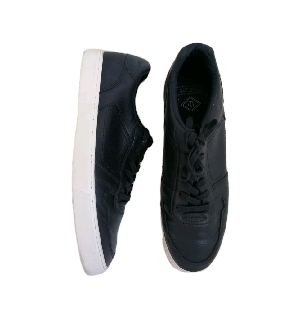 Men Next navy lace up trainers UK 10