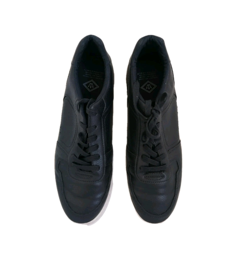 Men Next navy lace up trainers UK 10