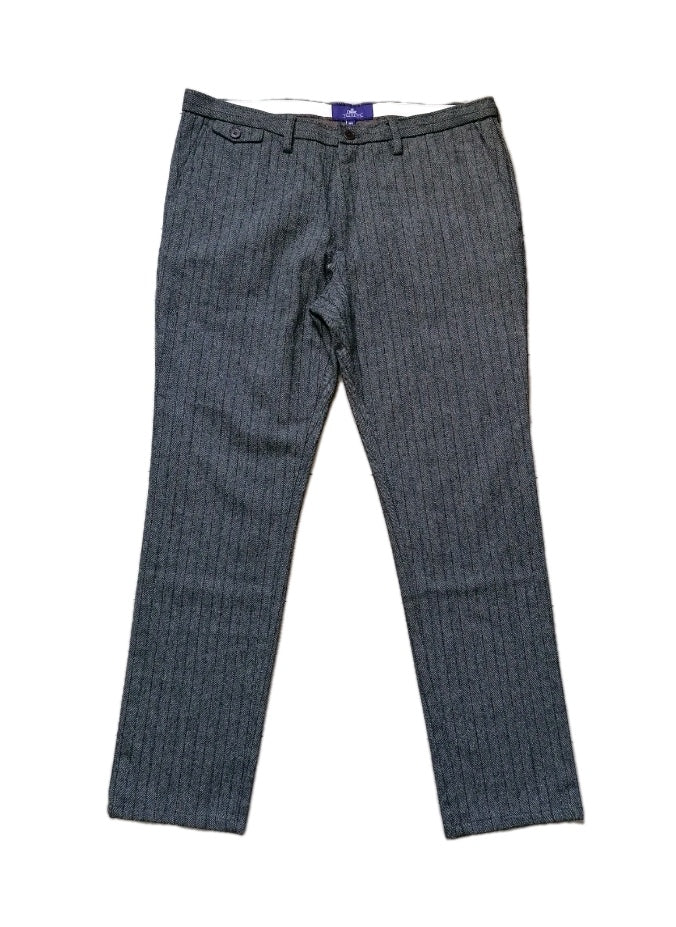 Men Next grey tweed skinny formal trouser W36 L31