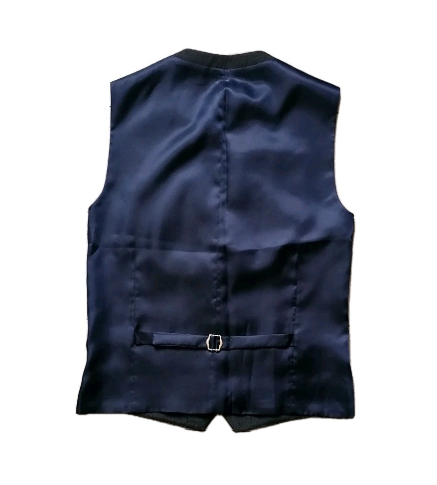 Men Next grey slim fit 3 piece suit 36R/30R/36R