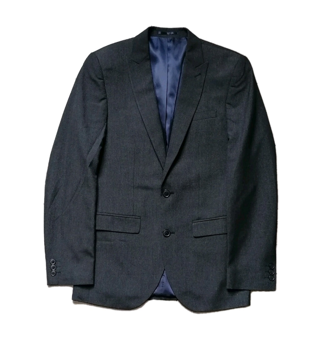 Men Next grey slim fit 3 piece suit 36R/30R/36R