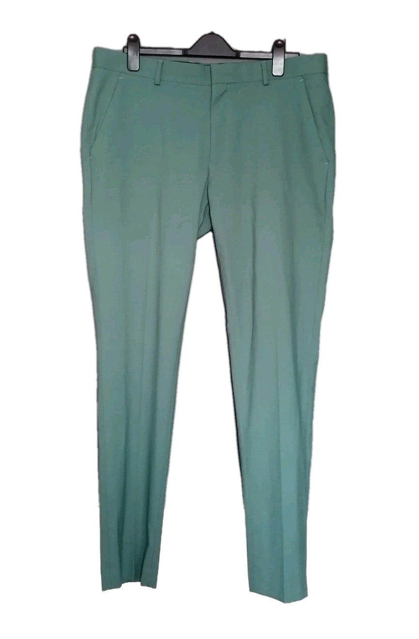 Men Asos mint green 2 piece suit 42L/36R