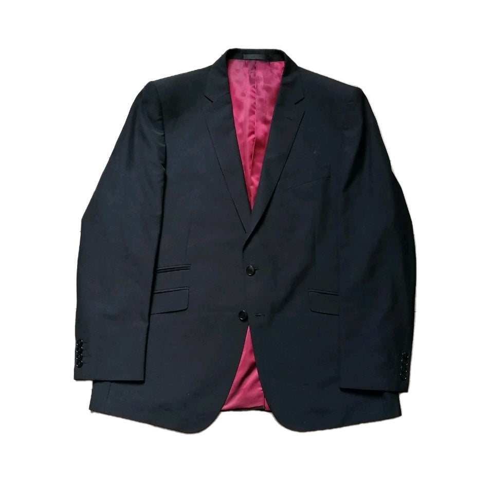Men M&S black 2 piece suit 46L/40L