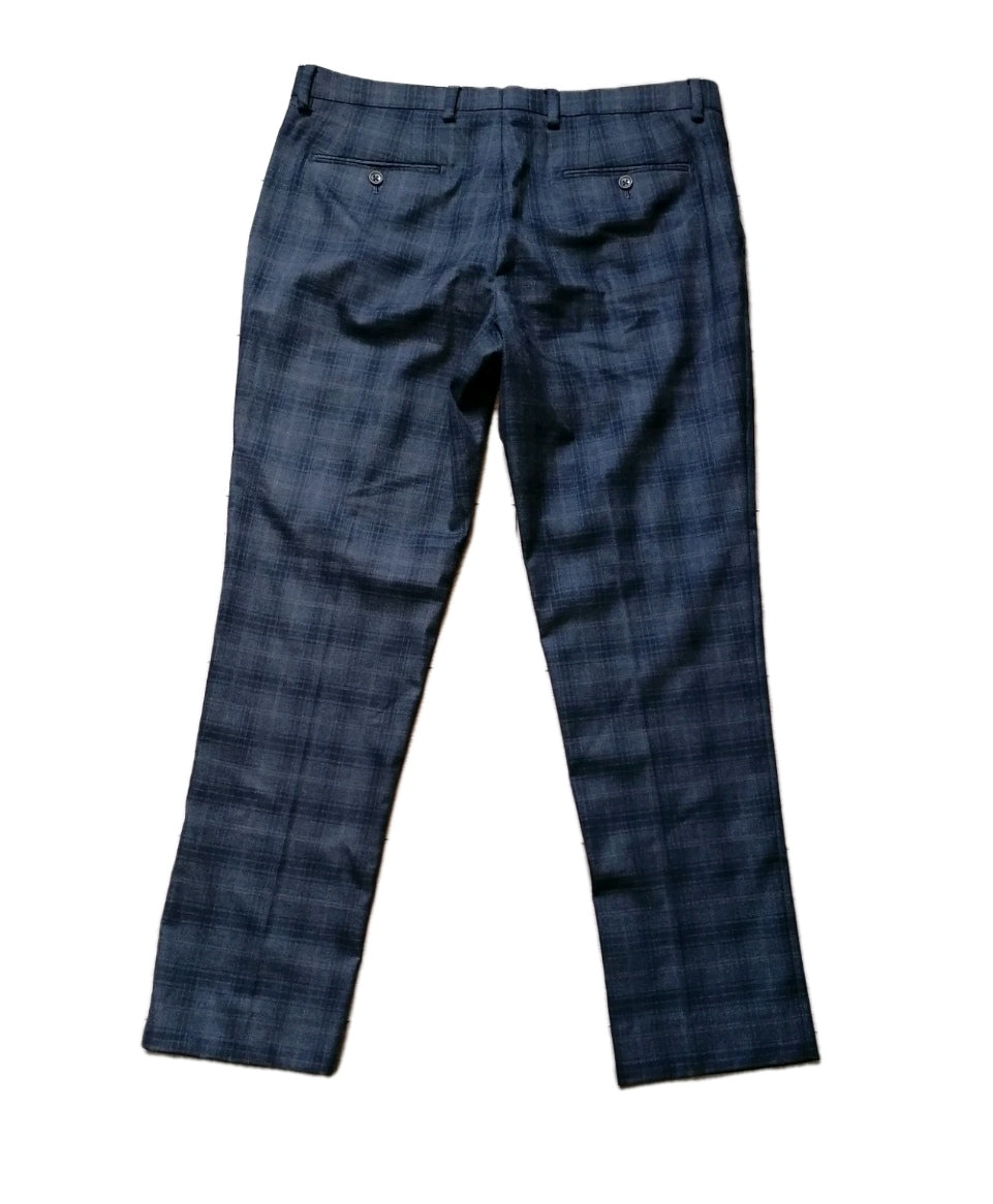 Men Next grey Check tailored fit 2 piece suit 40R/36R