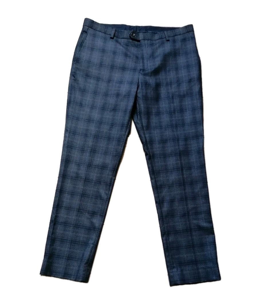 Men Next grey Check tailored fit 2 piece suit 40R/36R