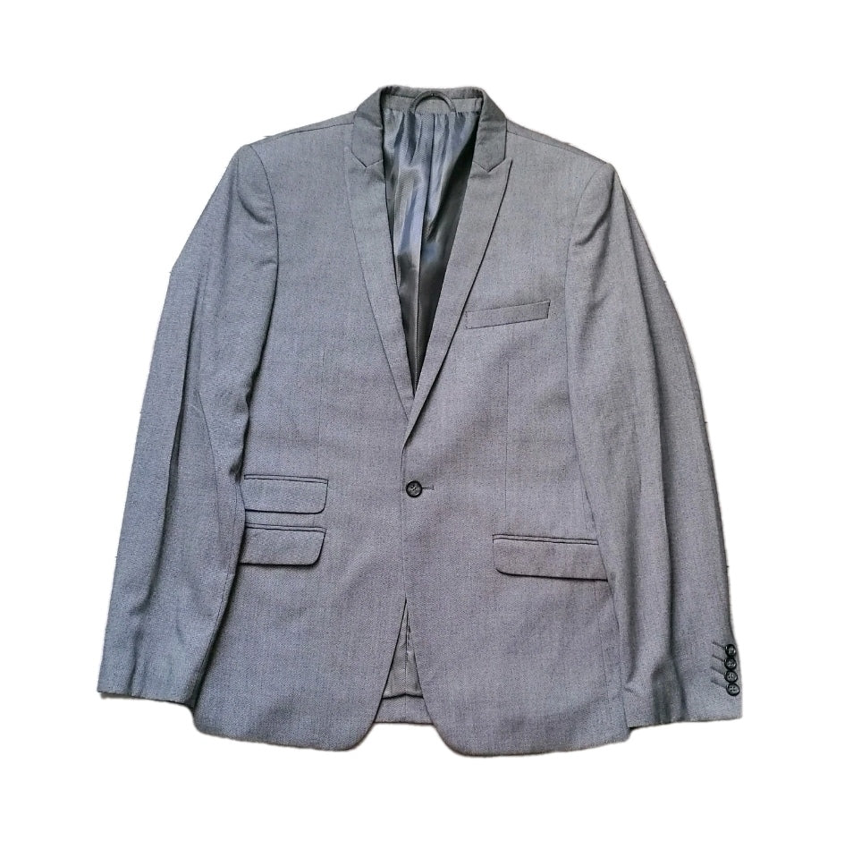 Men Kin grey 2 piece slim fit suit 42L/38L