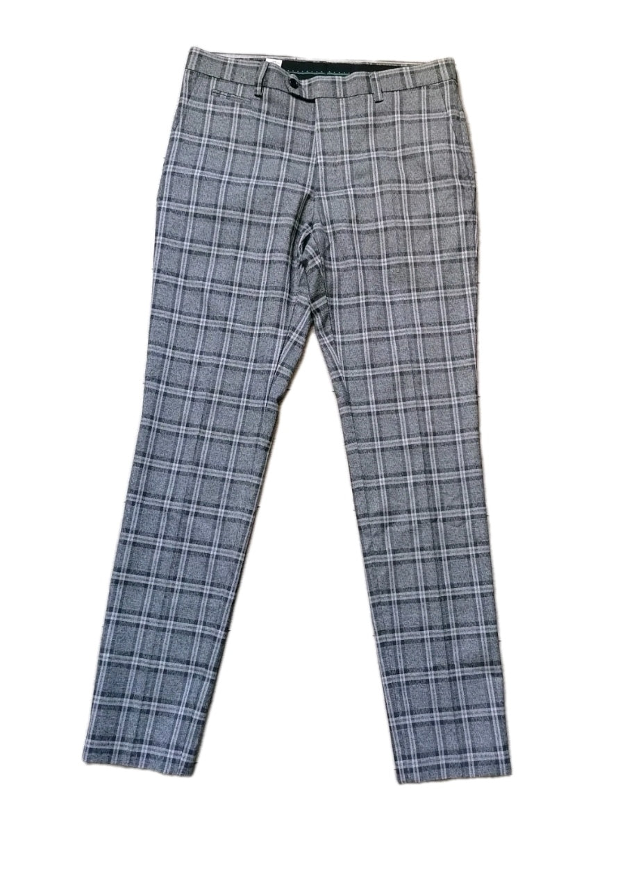 Men Next grey skinny formal trouser W32 L33