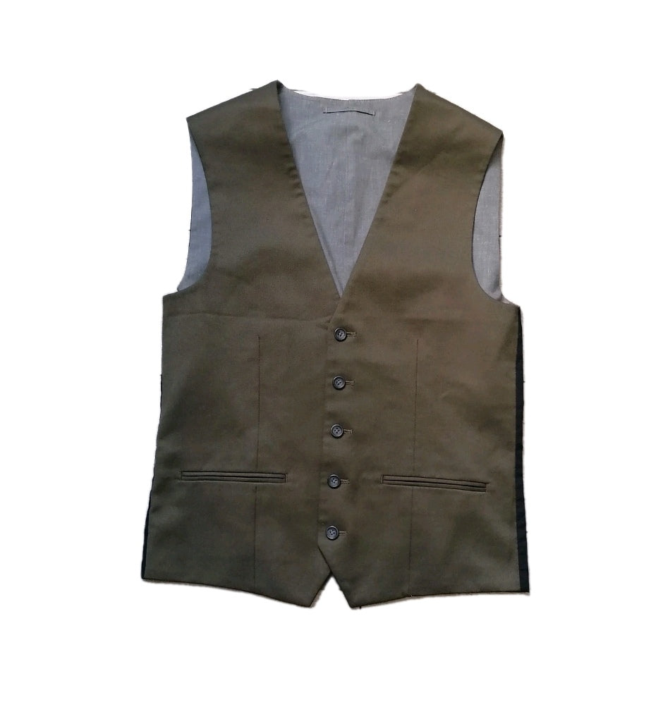 Men Next khaki slim fit waistcoat 36R