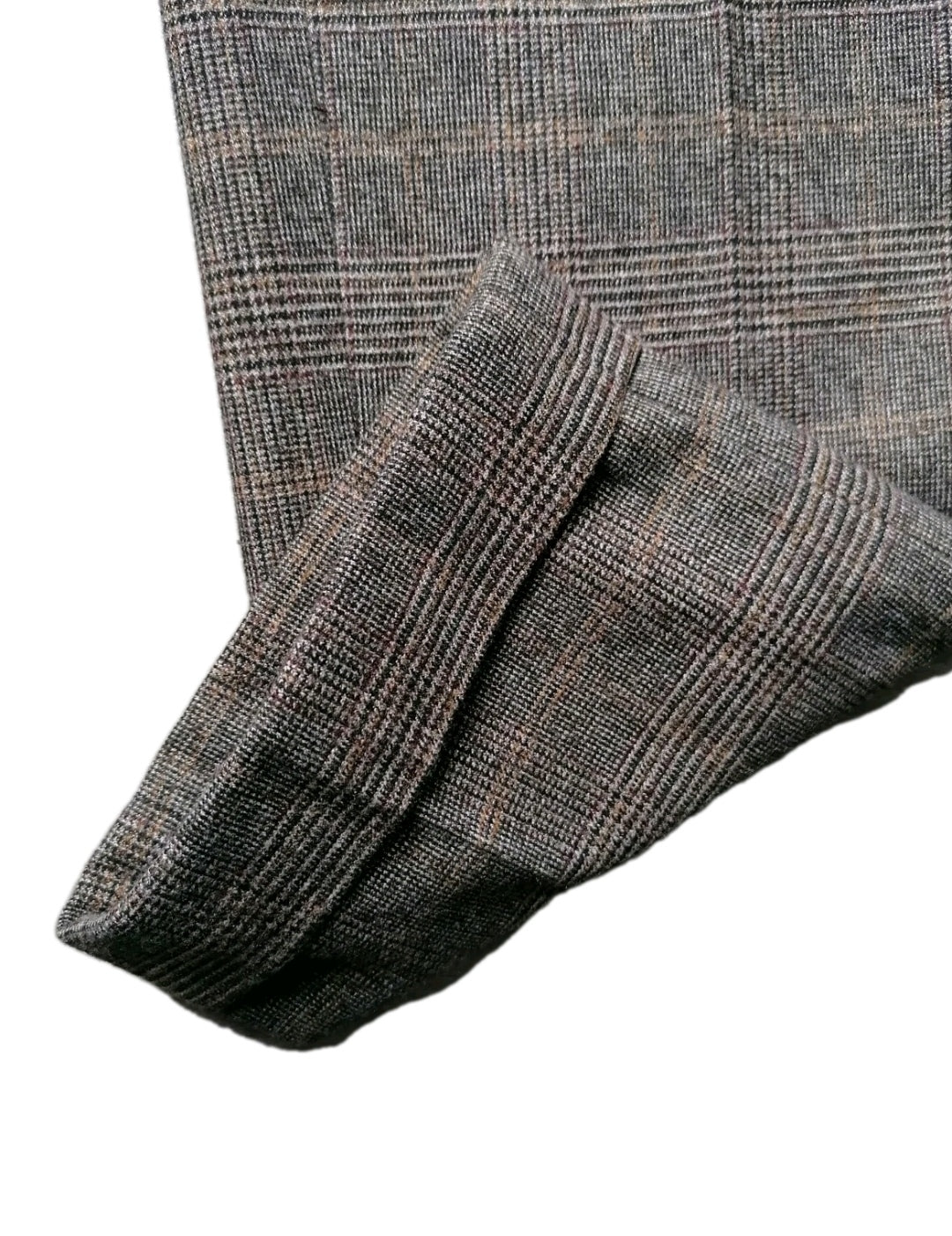 Men Next brown check skinny fit 2 piece suit 38L/32L