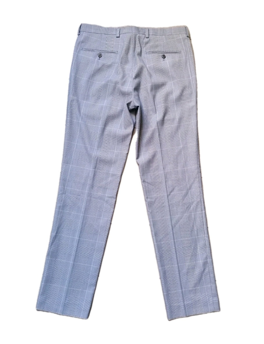 Men Burton pale blue 3 piece slim fit suit 36R/32R/M