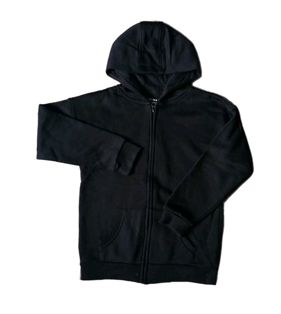 Boys black hoodie sweatshirt 9-10 years