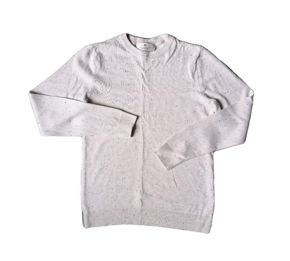 Girls H&M beige jumper 8-10 years