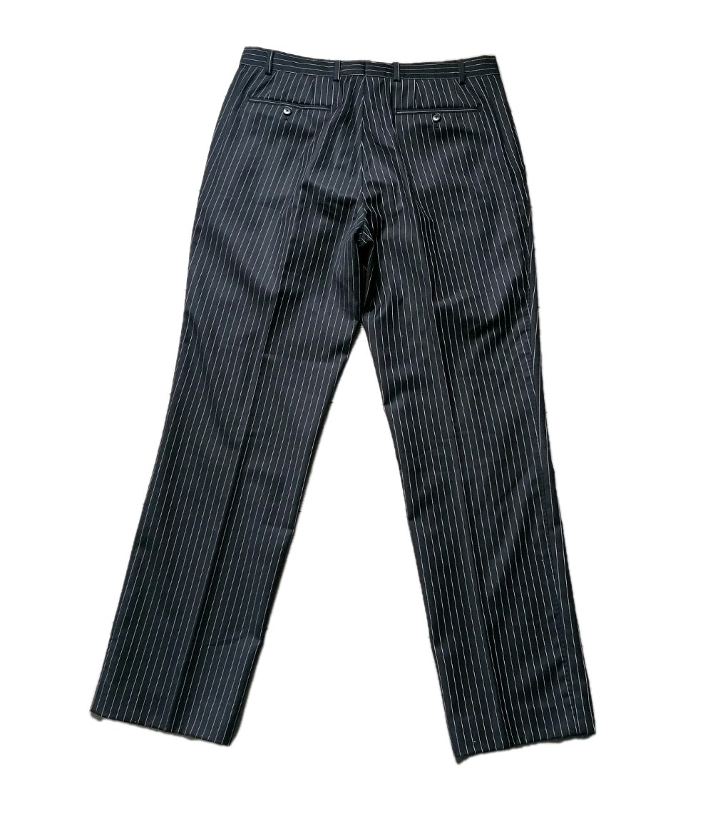 Men next black pinstripe formal tailored fit trouser W36 L33