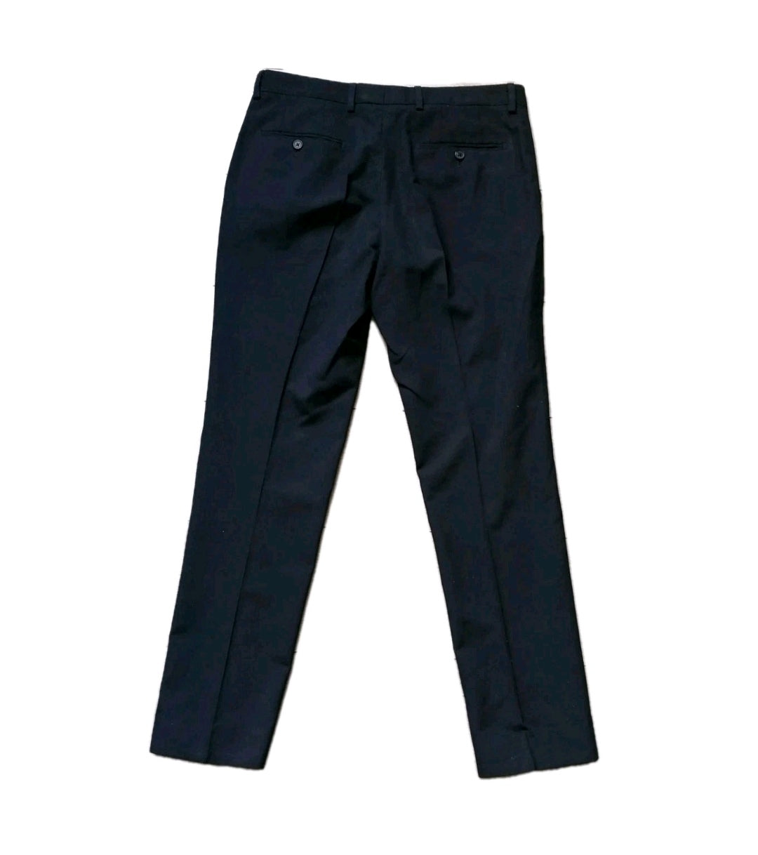 Men Next navy blue slim fit 3 piece suit 38R/32R/38R