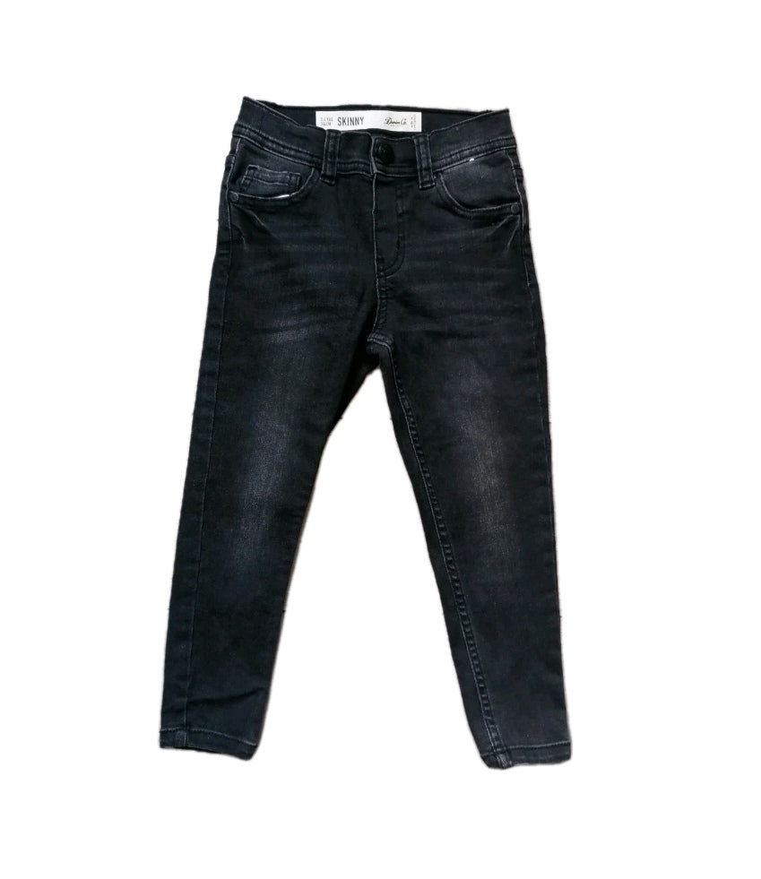 Boys skinny fit charcoal jeans 3-4 years