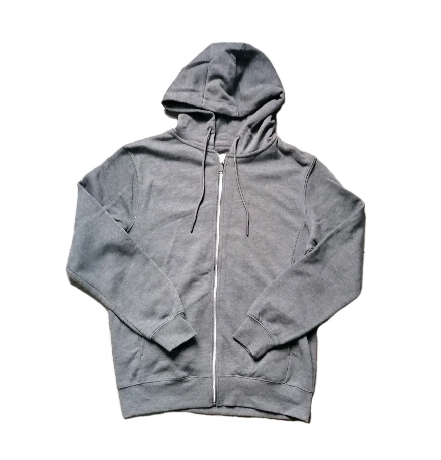 Men grey sweatshirt hoodie, medium