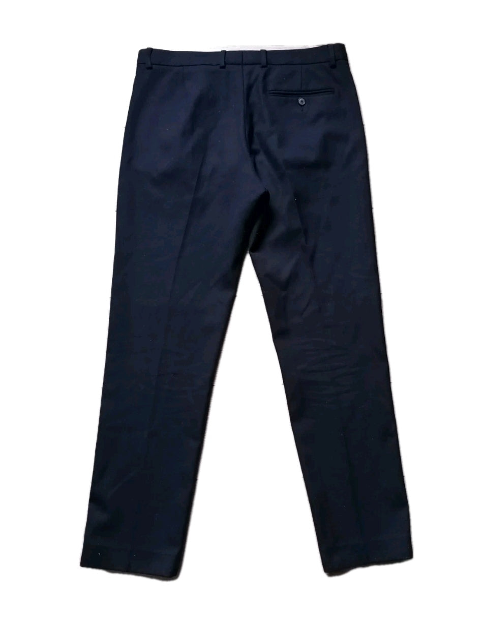 Men M&S navy blue 2 piece slim fit suit 40R/34R