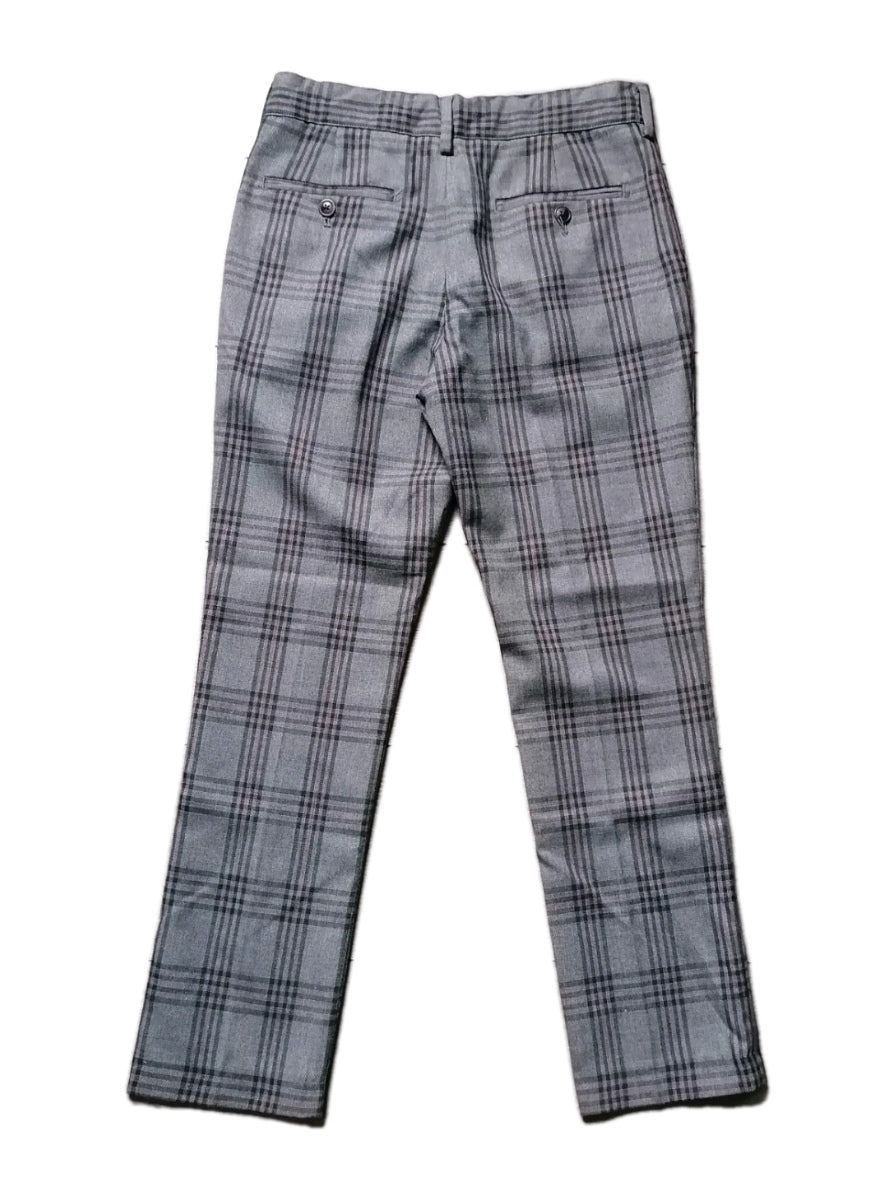 Boys Next grey check 2 piece suit 11-12y
