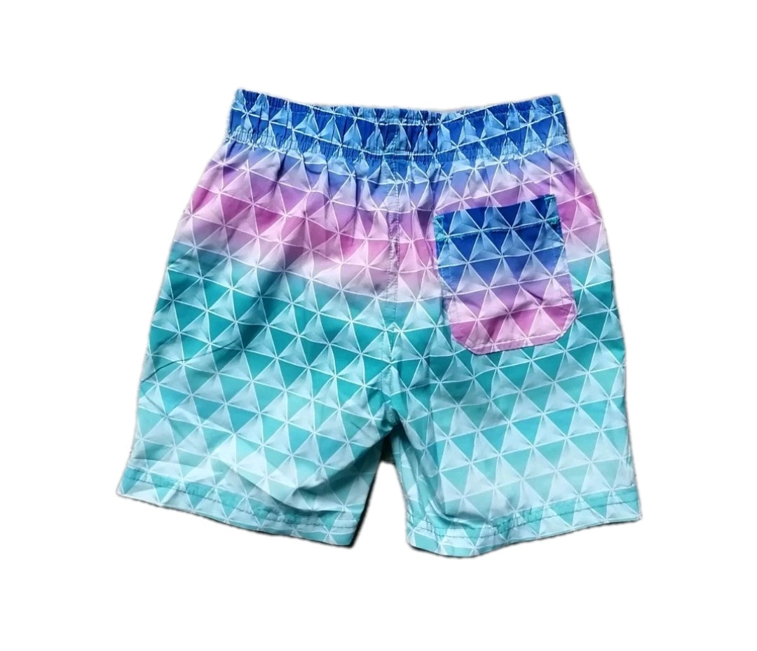 Boys blue mix swimming shorts 3-4y