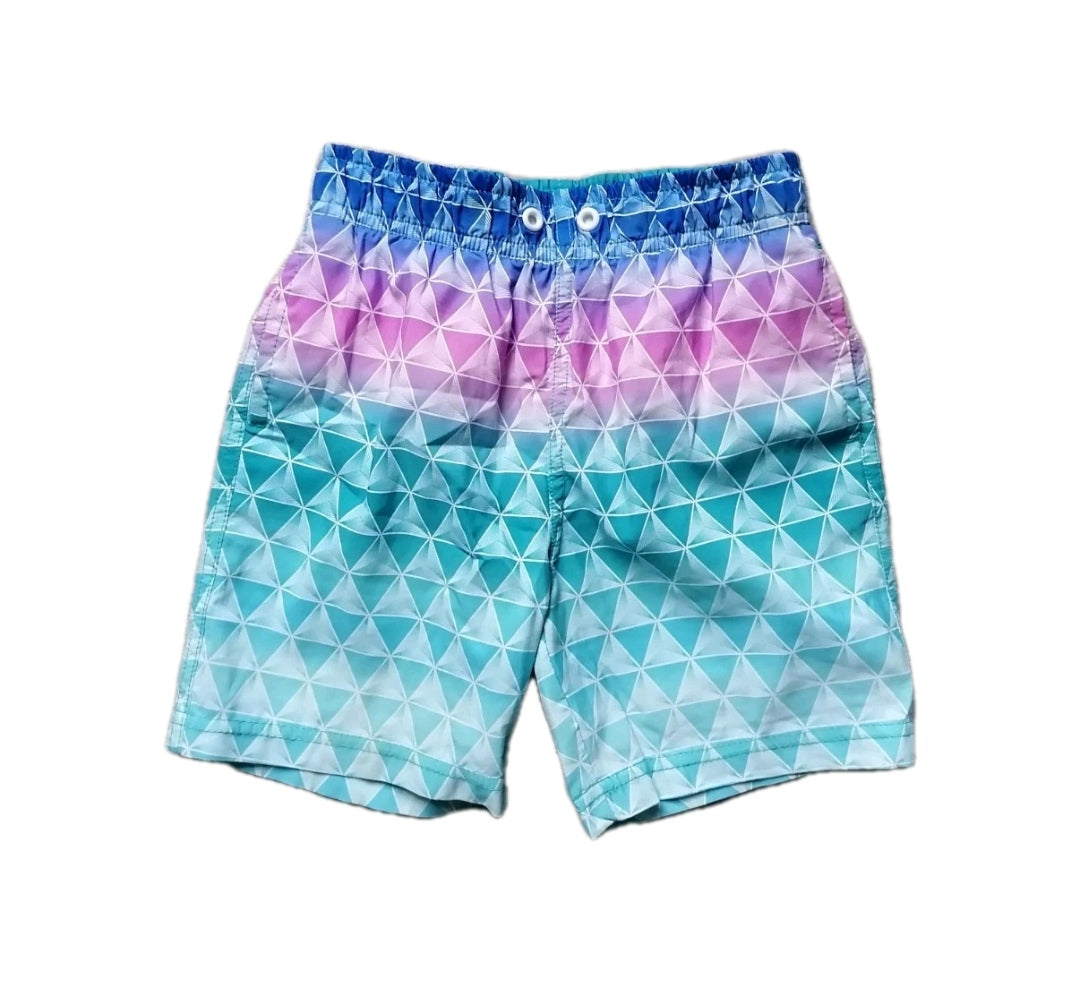 Boys blue mix swimming shorts 3-4y