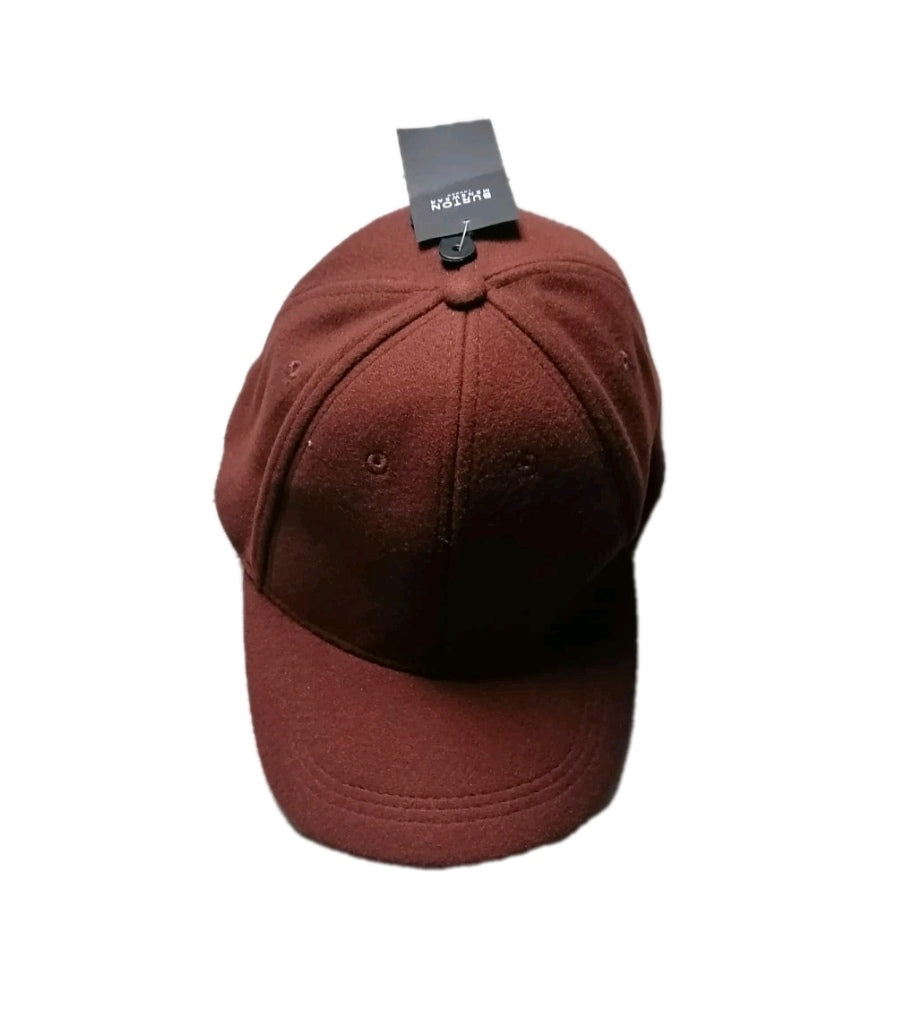Men Burton brown face cap, one size