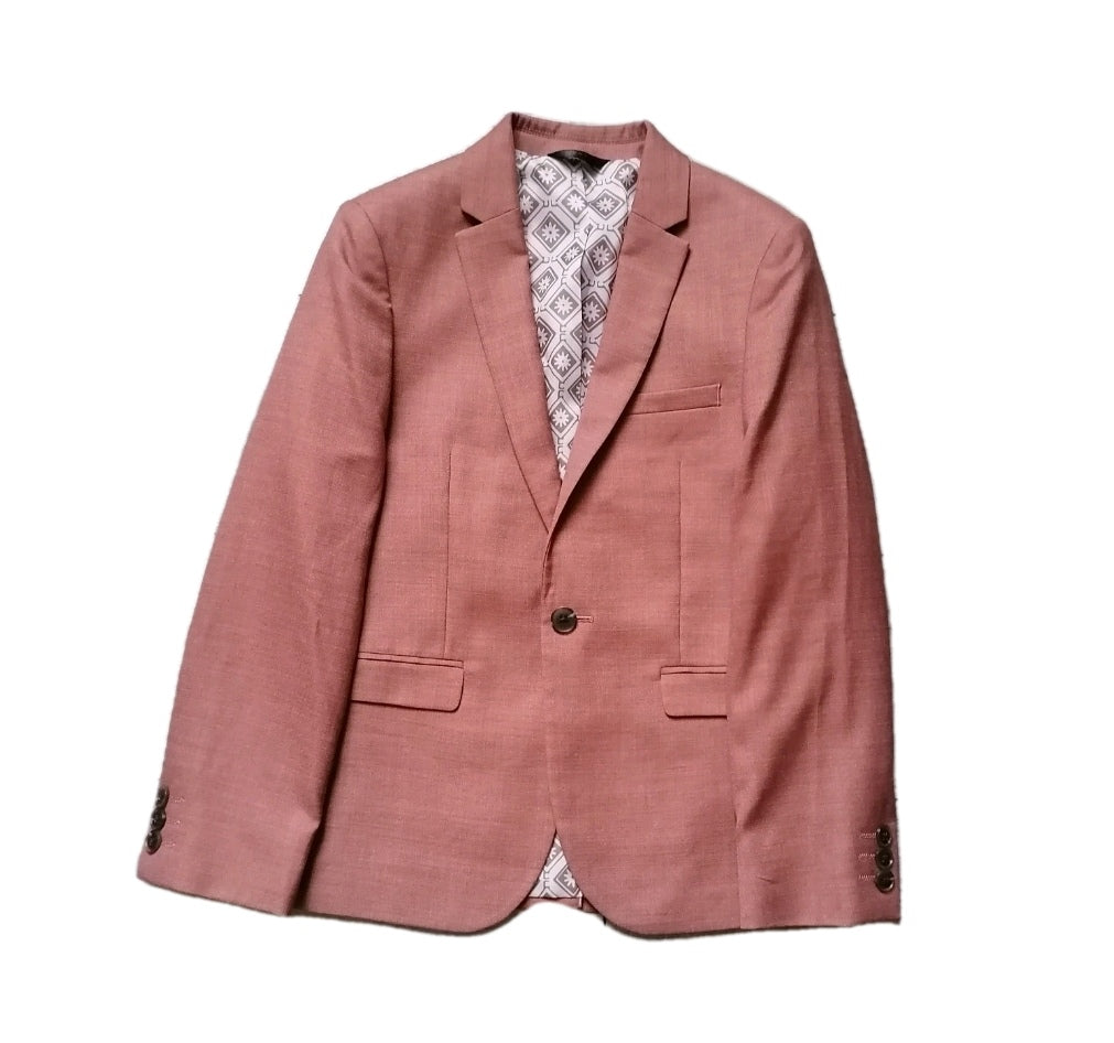 Boys Next salmon 2 piece suit 9-10 years