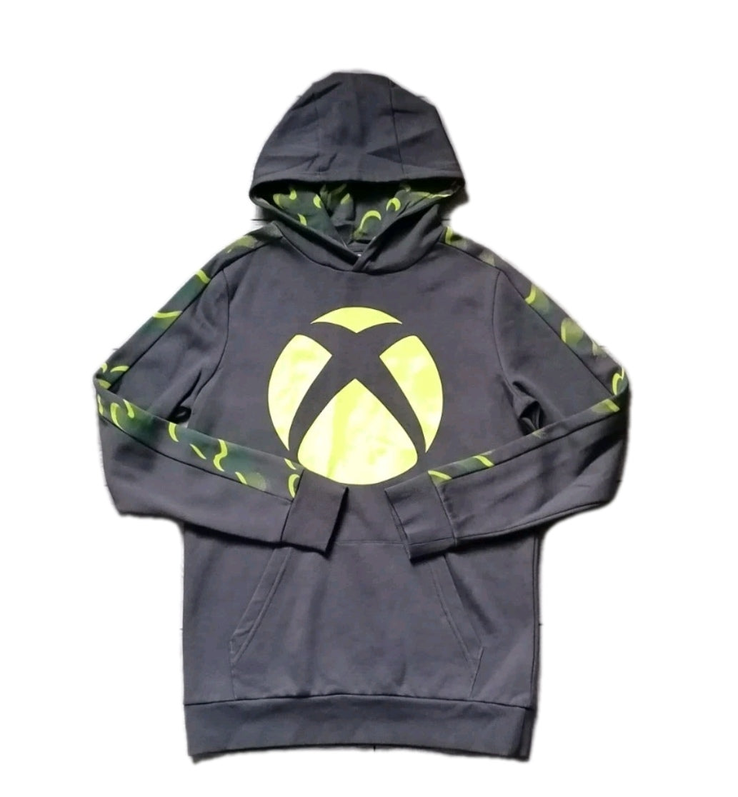 Boys Grey Xbox hoodie sweatshirt, 12-13 years