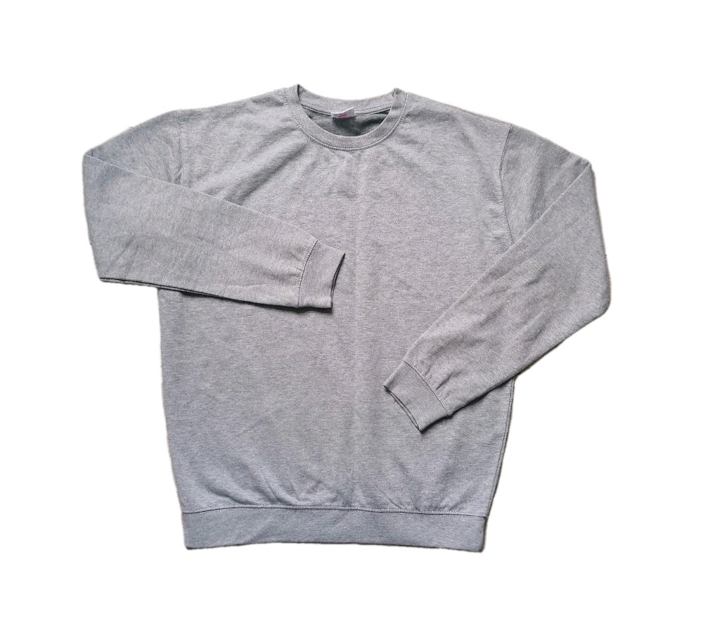 Men grey sweatshirt, Medium