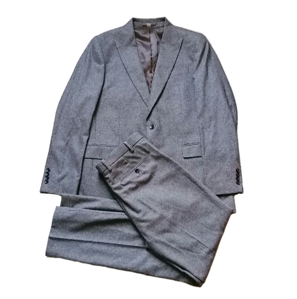 Marks & Spencer Men's Grey Two-Piece Tailored Fit Suit – 42L/36L