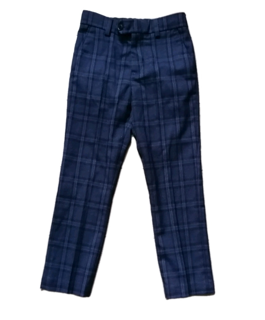 Boys Next navy blue 3 piece suit, 8-9 years
