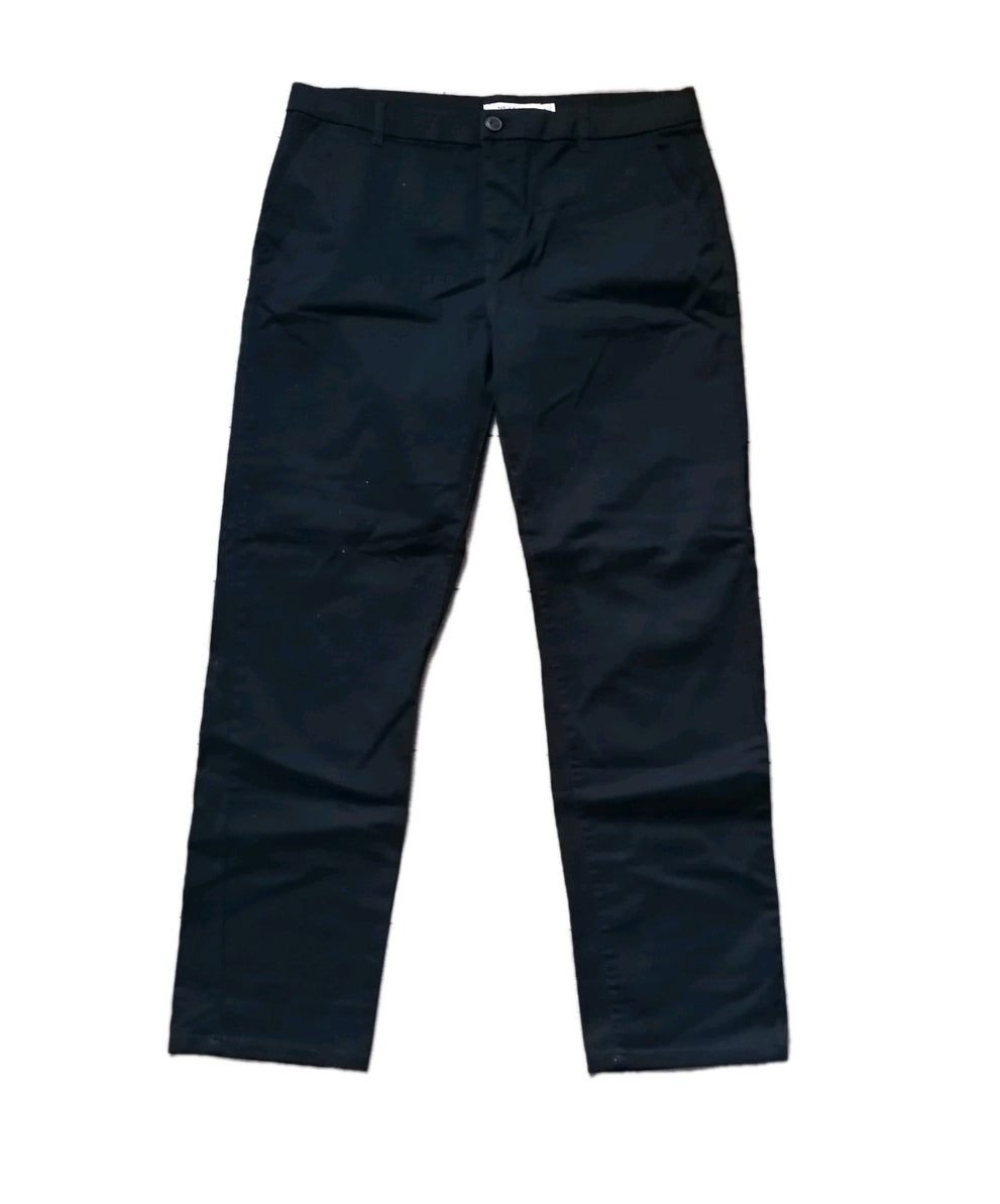 Men Next navy blue straight fit chinos W36 L32