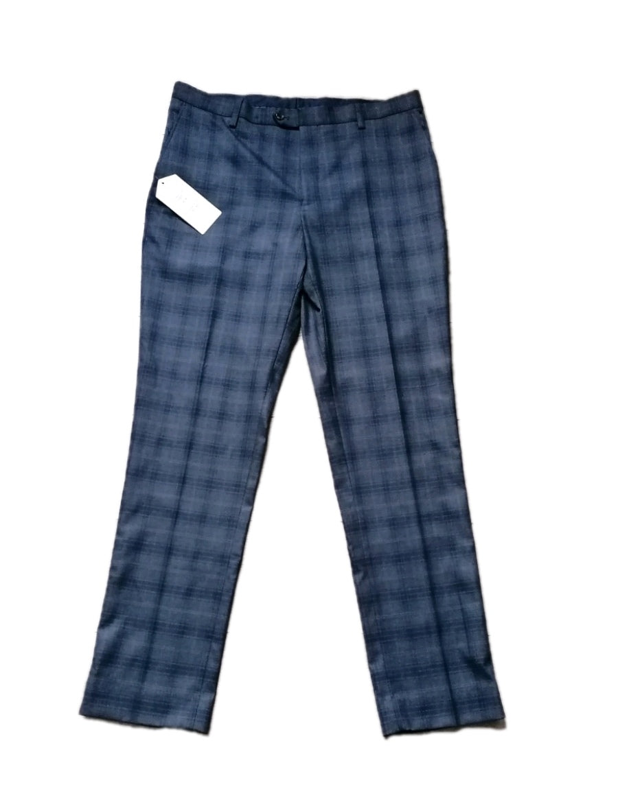 Men Next grey check tailored fit formal trouser W36 L33