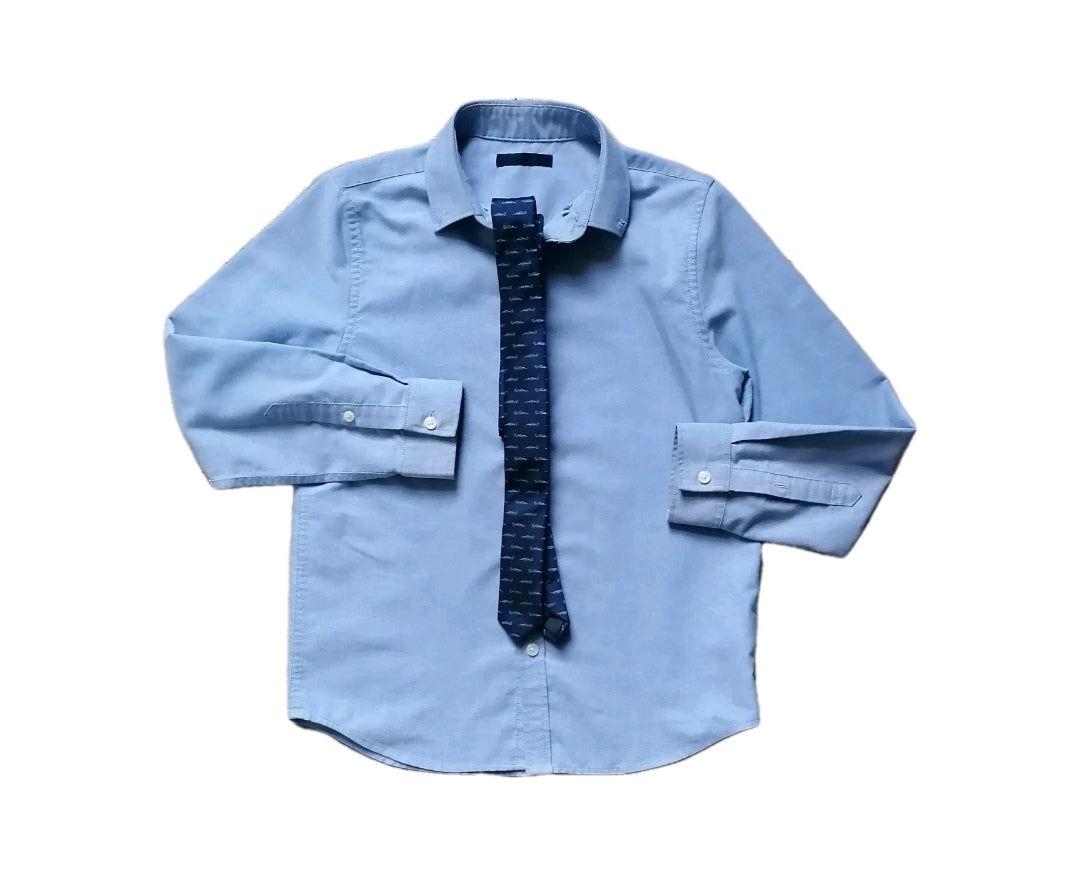 Boys Next grey 4 piece suit 8-9 years