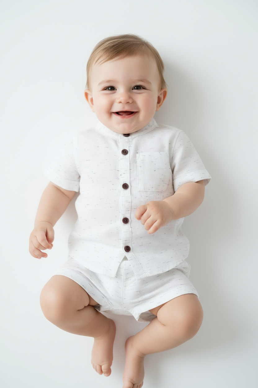 Baby Boy Grandpa Shirt - Smaller Baby