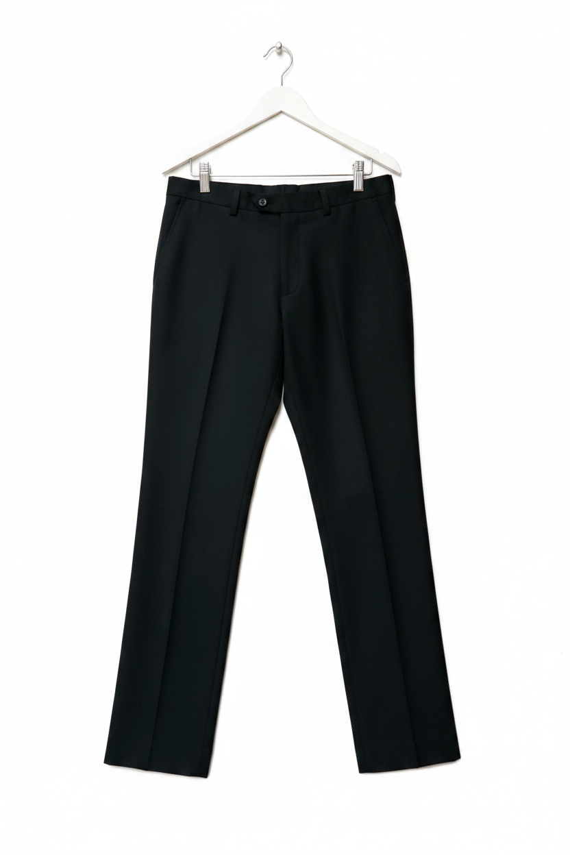 Black Suit Trousers Front
