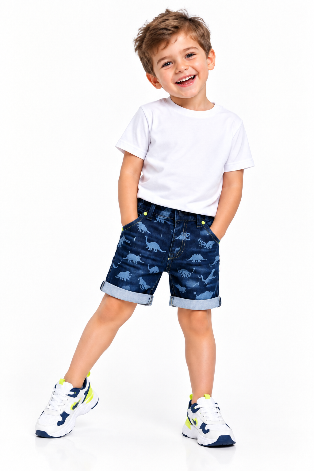 Boys dinosaur denim shorts - different model