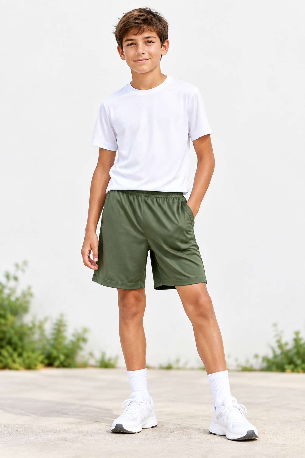Boys Football Shorts Model